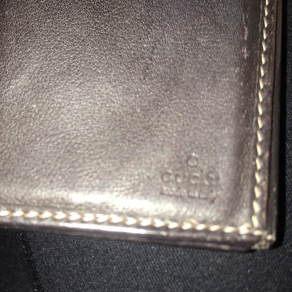 Gucci brown canvas and leather‎ vintage wallet - Picture 6 of 6